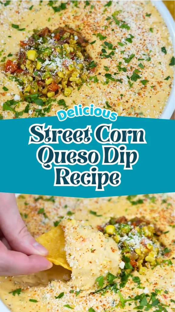 Copycat Street Corn Queso Dip Recipe