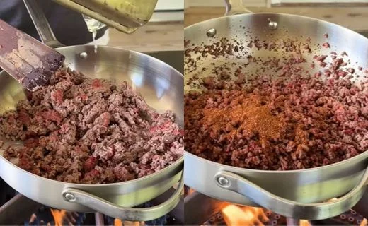 Finish the Smoked Ground Beef