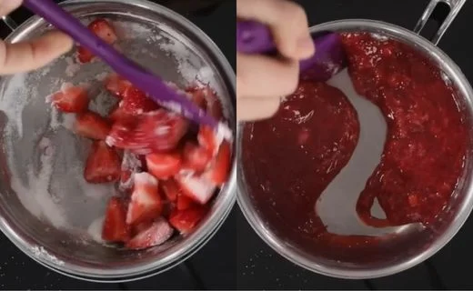 Make the Strawberry Filling