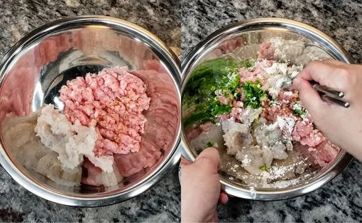 Make the Wonton Filling