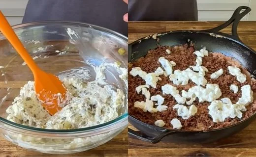 Smoke the Cream Cheese and Make the Layer & Layer the Dip
