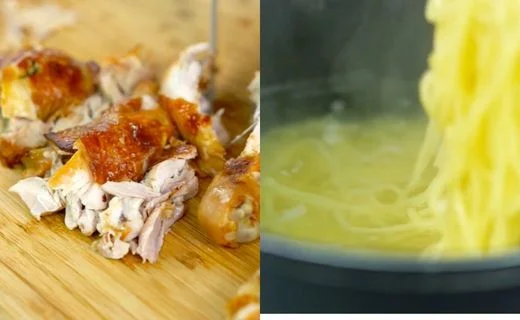 Finish the Broth & Cook the Noodles