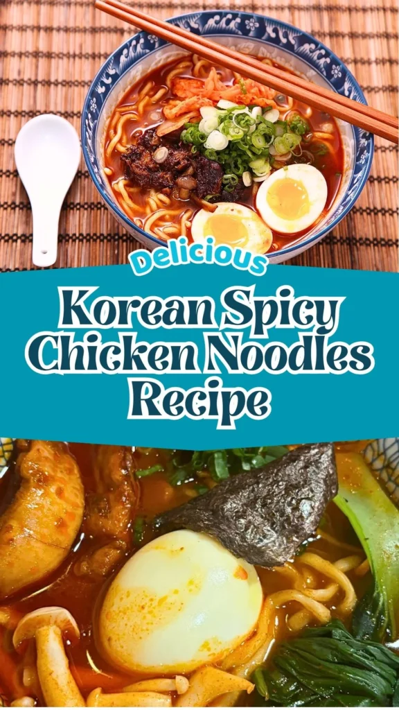 Spicy Korean Chicken Ramen